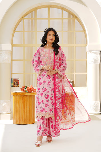 Burgundy Raw Silk Kurta Palazzo Set – Women’s 3 Piece with Dupatta